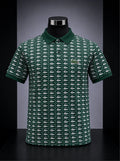 Lacoste Classic Fit Monogram Jacquard Polo Shirt