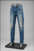 G-Star RAW Distressed Slim Fit Jeans.